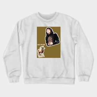 Nadja: I Hate This Goat Crewneck Sweatshirt